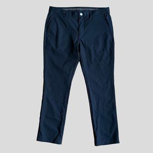 Bonobos Golf Pant Mens 34 x 30 Black Tailored Fit Athleisure Performance Fabric